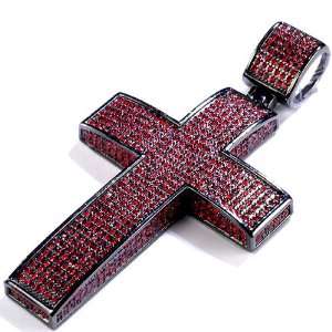  Blackout Micro Pave Black Plated Hip Hop Religious Cross Pendant