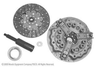 FORD 2000 3000 DOUBLE CLUTCH ASSEMBLY. # FD11P15RD  