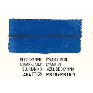 Blockx Watercolor Half Pan Cyanine blue