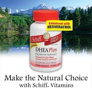  Schiff DHEA Plus Enhanced With Resveratrol, 350 Tablets 