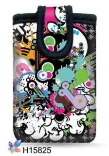 UNIVERSAL MOBILE PHONE SLEEVE CASE COVER SOCK GRAFFITI  