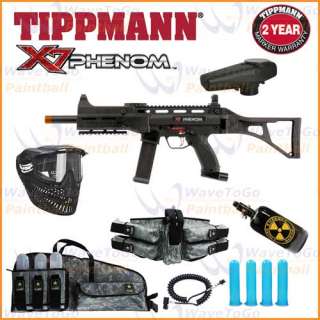 Tippmann X7 X 7 Phenom UMP EGRIP Paintball Gun MEGA N2 Pack  