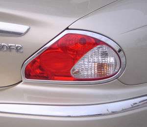 Jaguar Xtype Chrome Tail Lamp Surrounds  