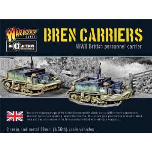  Bolt Action 28mm BREN Carriers Toys & Games