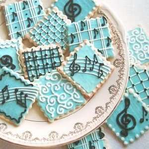  Music Cookies   Music Theme Party Favors