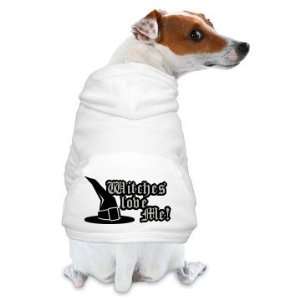  Witches Love Me Custom Doggie Hoodie