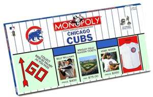 CHICAGO Monopoly Game Chicago Cubs