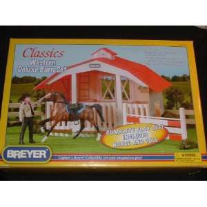  Breyer Classics Western Deluxe Barn Set Toys & Games