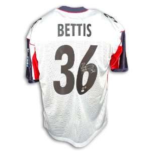   Bettis Autographed Commemorative Super Bowl Jersey 