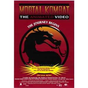  Mortal Kombat (1995) 27 x 40 Movie Poster Style D