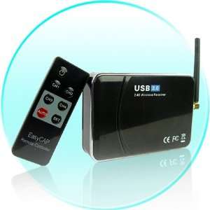 Wireless USB 2.0 Camera Receiver + PC Recording Software
