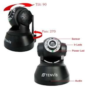 com Tenvis JPT3815W Wireless WiFi IP Camera CMOS CCTV Security System 