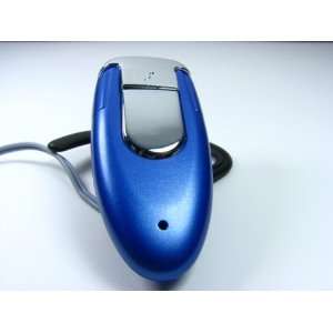  Blue Bluetooth Style Wired Handsfree Headset Headphones 