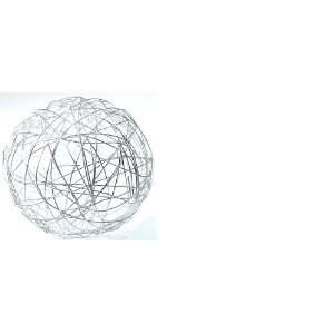 Wire Sphere 8 Silver 