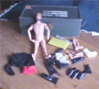 1964 G.I. JOE FOR REPAIR OR PARTS / EXTRA PARTS / BUNKER CASE BOOTS 