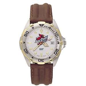  Iowa State Cyclones Mens All Star Watch w/Leather Band 