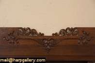 Victorian Carved Antique Oak Sideboard Buffet  