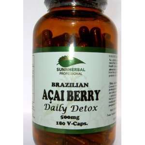 Acai Berry Daily DeTox, Brazilian Sourced but Made in Canada, 180 