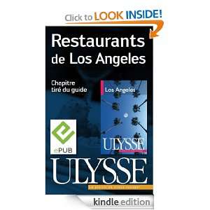 Restaurants de Los Angeles (Chapitre) (French Edition) COLLECTIF 