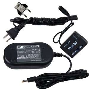  HQRP Kit AC Power Adapter and DC Coupler compatible with 