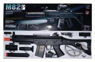 New M82 AEG Airsoft Gun M4 M16 Full Auto Electric Rifle  