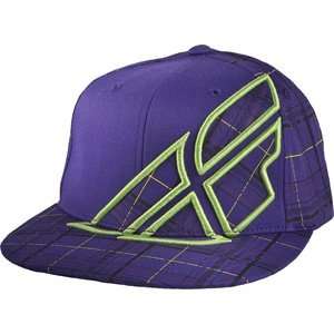  Fly Plaid F Wing Hat Purple Toys & Games