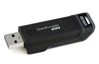 Kingston DataTraveler 200   128 GB USB 2.0 Flash Drive   DT200/128GB 