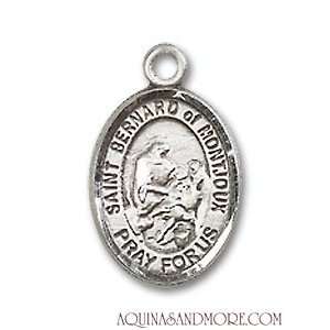  St. Bernard of Montjoux Small Sterling Silver Medal 