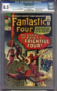 Fantastic Four #36 CGC 8.5 VF+ Universal  