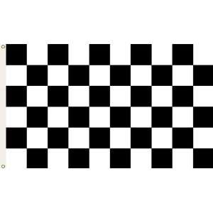  10878   Checkered 3 Ft. X 5 Ft. Flag W/Grommetts Sports 