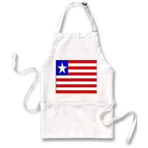  Liberia Flag Apron 