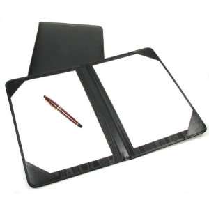  Lucrin   Signature book   smooth cow leather   Red Office 