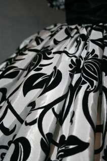 CUSTOM Sz TAFFETA VELVET civil war/ victorian/white/black ballgown 
