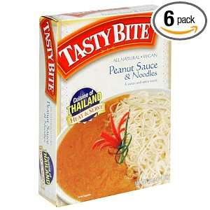  Tasty Bite Peanut Sauce & Noodles, 9.8 Ounce Boxes (Pack 
