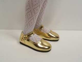 GOLD Metallic Doll Shoes For Lark Raven Wren♥  