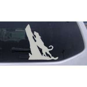   Fishing Car Window Wall Laptop Decal Sticker    Silver 22in X 20.6in