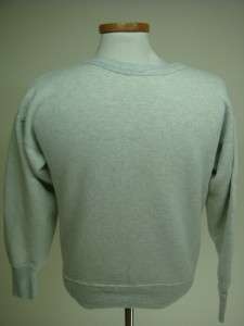 VINTAGE 50 UNKNWON V NECK 2 TONES BLANK SWEATSHIRT  