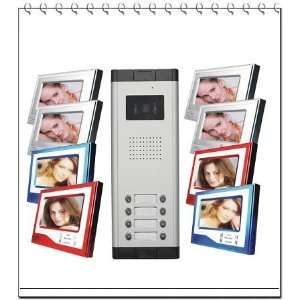  new 8 in1 multi unit video door phone intercom system for 