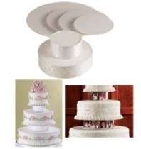 Wedding Cake Supplies   Wilton Tailored Tiers Cake Display Set
