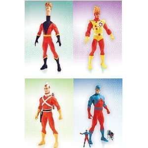  Justice League 2 Action Figures Set of 4 Toys & Games