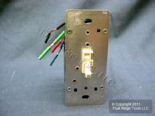   Almond Toggle TOUCH Light Dimmer Switch 3 Way 078477003169  