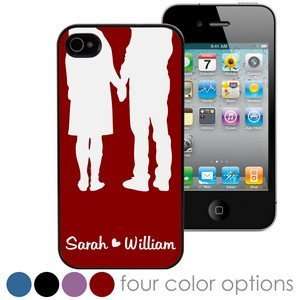  Romantic Silhouette Personalized iPhone Case for iPhone 4 