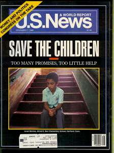 1988 U.S. News & World Report Save The Children  