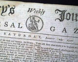 NON IMPORTATION AGREEMENT Rare 1770 London UK Newspaper  
