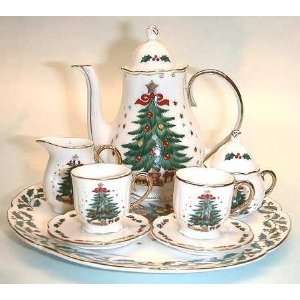  Christmas Tree Tea Set