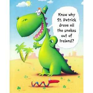   Patrick Drove All the Snakes Out of Ireland?