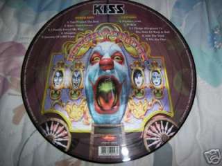 KISS ~ PSYCHO CIRCUS ~ RARE PROMO PICTURE PIC DISC LP  