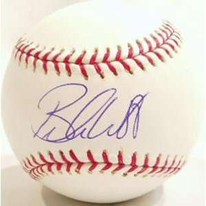 Brandon Webb Autographed Baseball   Official  Sports 