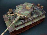   GHOSTDIV PRO BUILT MODEL GERMAN WWII TIGER I LATE w/ ZIMMERIT NORMANDY
