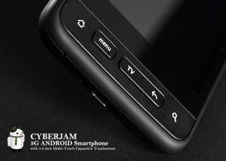 CyberJam   3G Android Smartphone with 3.8 inch Multi Touch Capacitive 
